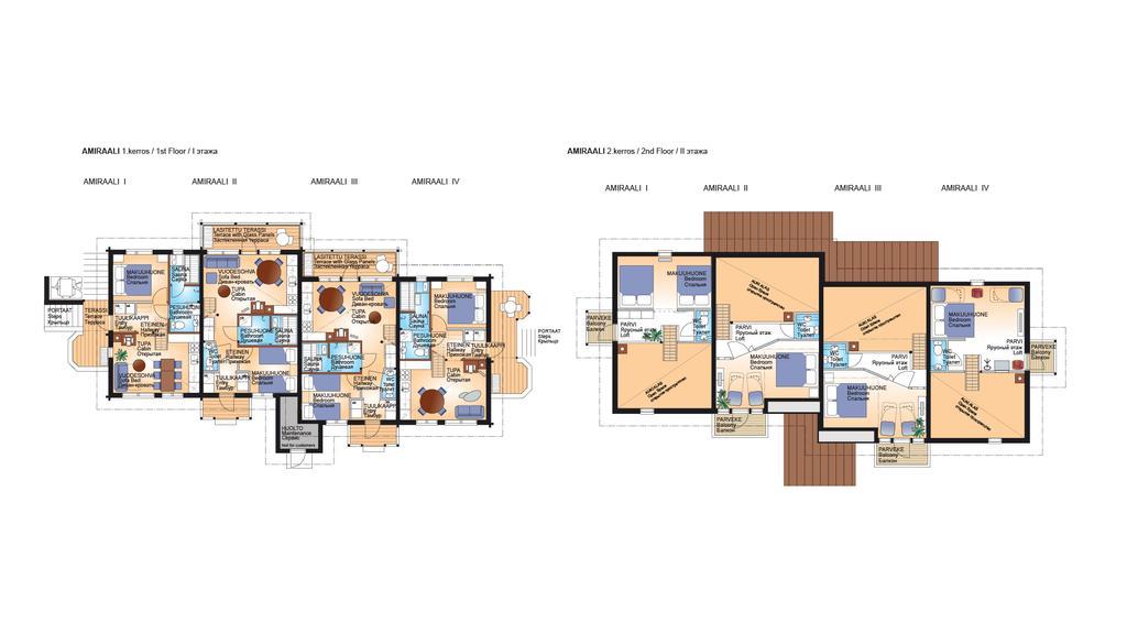 Vuokatin Aateli Apartments Vuokatti Ngoại thất bức ảnh